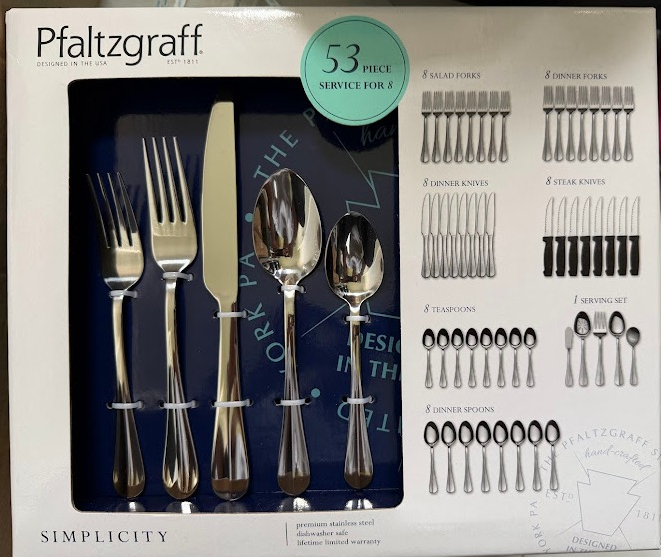 Juego de cubiertos 53 piezas