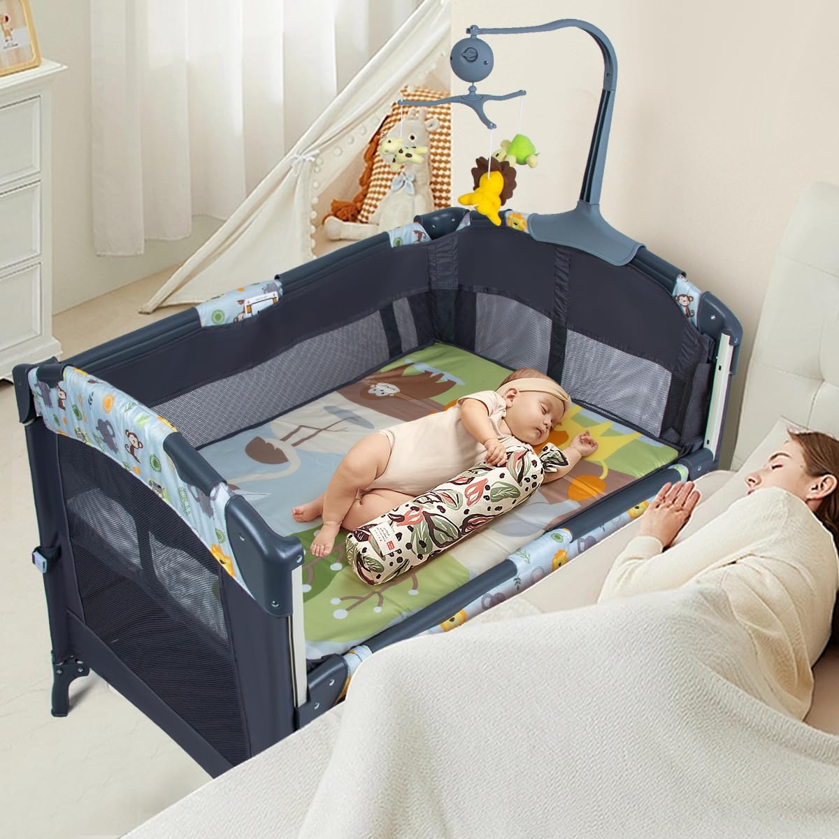 Cuna bebe portable
