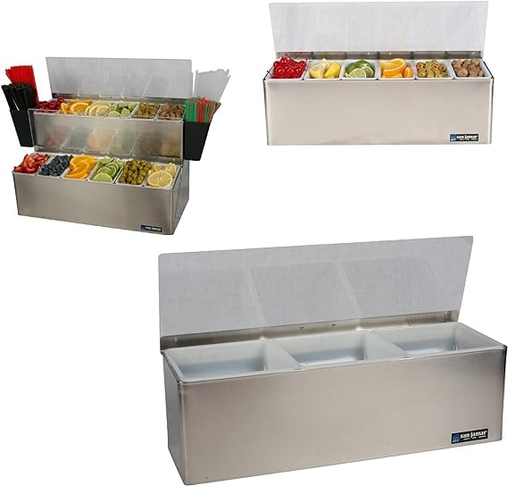 Tocinera Acero Inoxidable con bolsas de frio 3 puestos