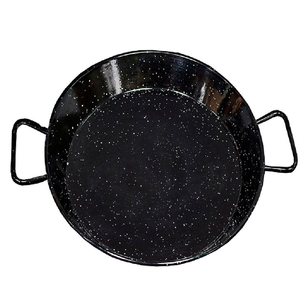 Sarten negro de peltre