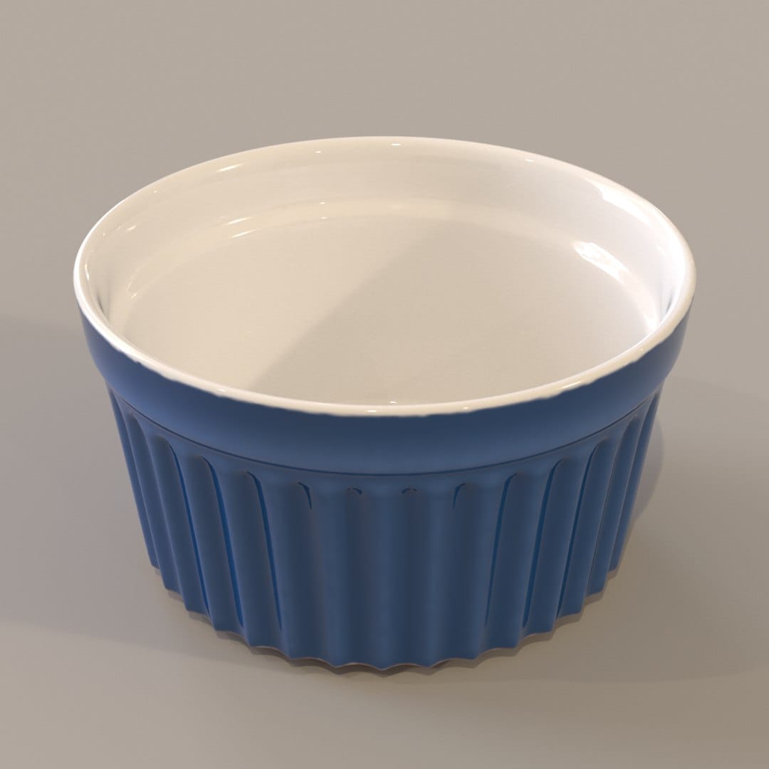 Salseras azules ramek pequena 4 onzas