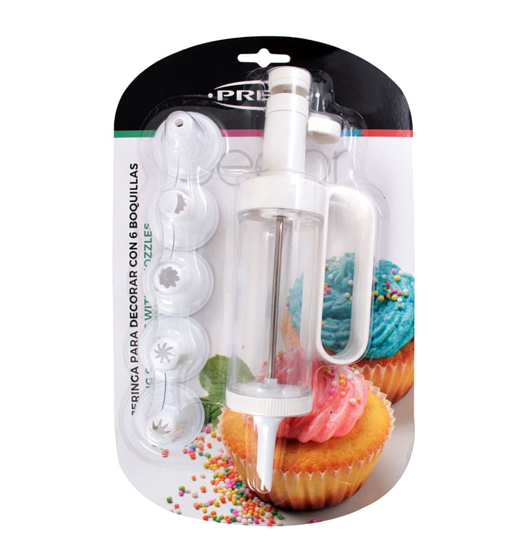 Jeringa para decorar