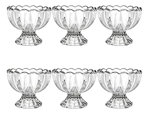 Copa de helado 6 onzas borde curveado