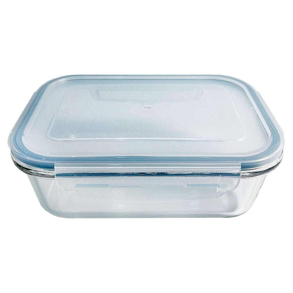 Conservador de vidrio rectangular tapa transparente 800ML