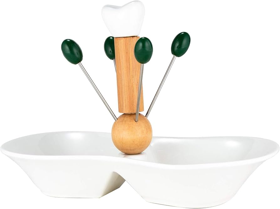 Plato snack con palillo