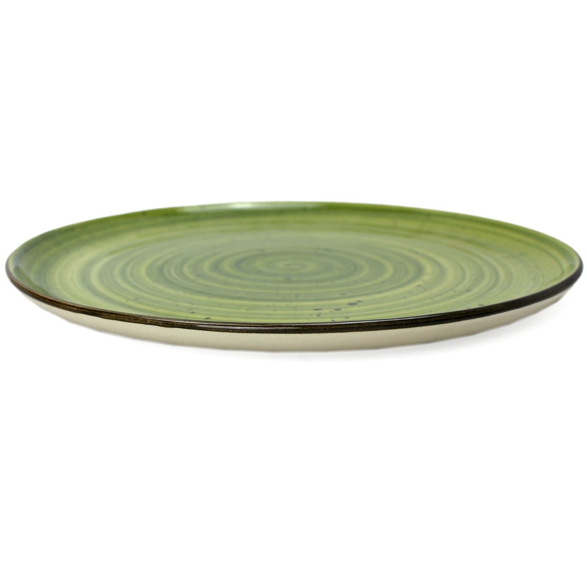 Plato pando 28,4cm Artisan verde