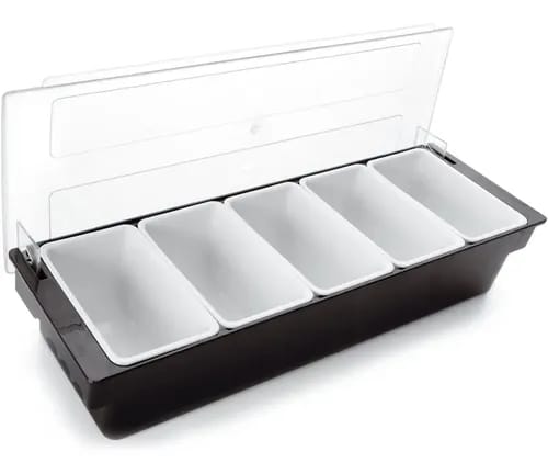 Topinera tapa transparente 6 puestos