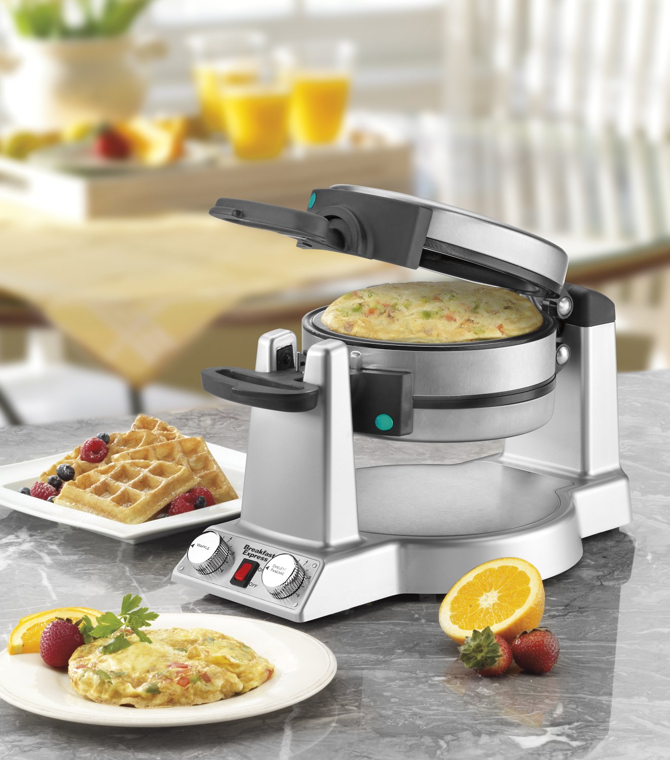 Cuisinart Breakfast Express Waffle & Omelet Maker