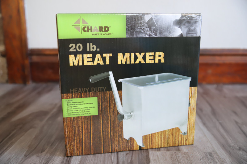Mezcladora de carne manual