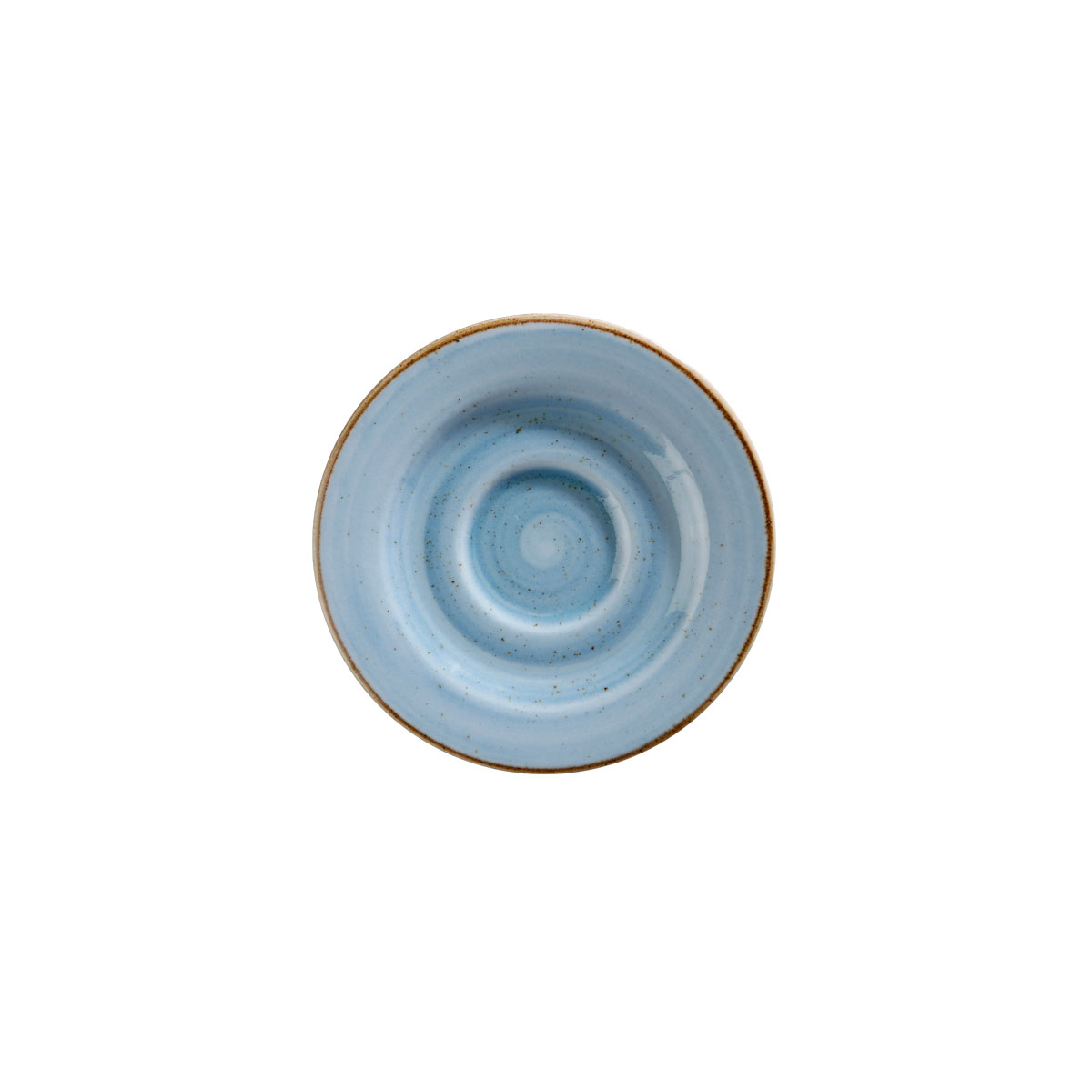 Plato té 16.3cm Artisan azul alto trafico